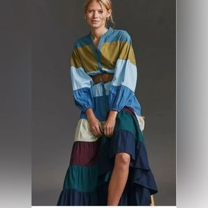 Forever That Girl Multicolored Tiered Dress